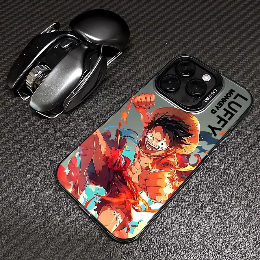 Funda de teléfono de carcasa suave para Apple iPhone 12 11 14 XS MAX 16e 16Pro 13 Pro MAX 15 XR 14Pro Anime piezas - imagen 5