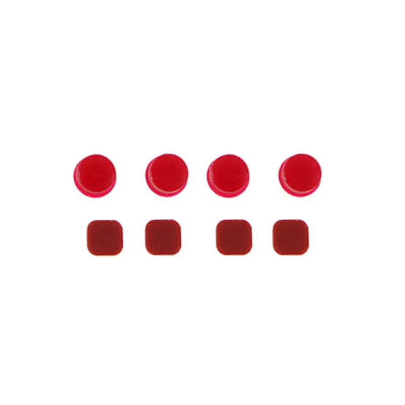 1 Juego de repuesto para tornillo de consola 3DS XL, cubierta de pies de goma para nueva cubierta de orificio de tornillos de pantalla LCD frontal y trasera 3DSLL - imagen 4