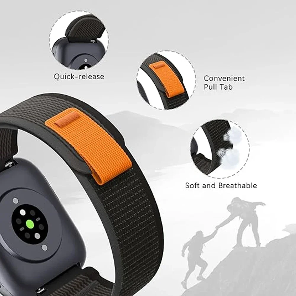 Correa Trail Loop para Omega X Swatch Joint MoonSwatch 20mm 22mm correa deportiva para Galaxy Watch 7 6 5 4 5Pro Gear S2 S3 pulsera cinturón - imagen 2