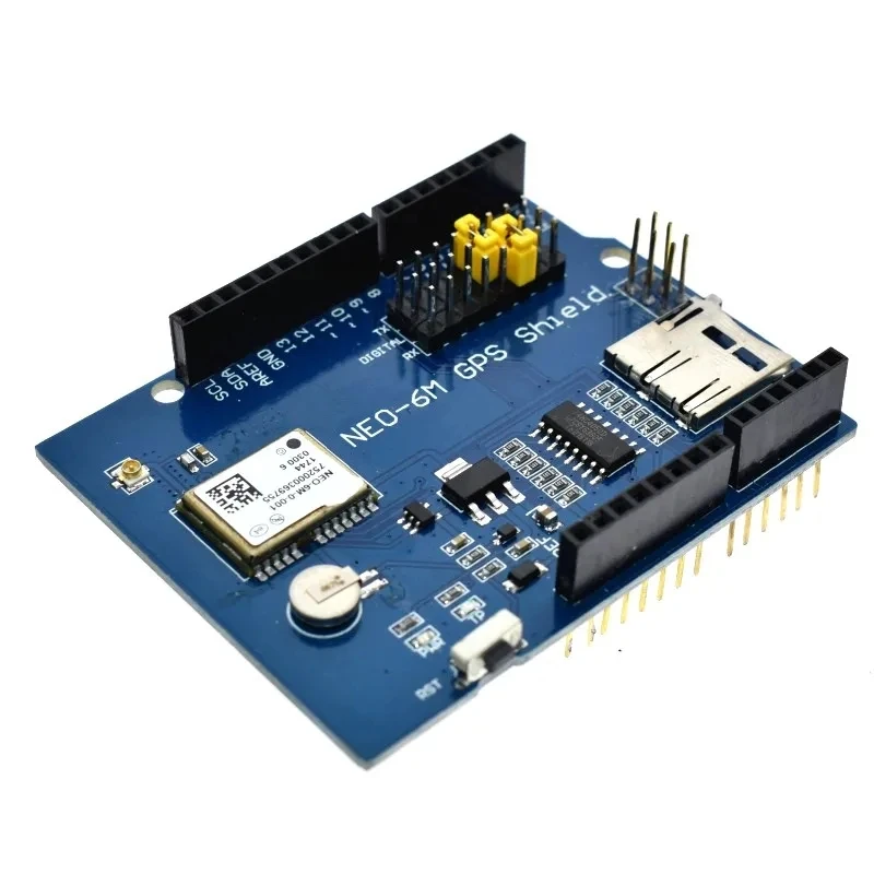 NEO-6M GPS Logger Shield Módulo de placa de expansión Shield SPI UART con ranura para tarjeta SD para Arduino UNO R3 ONE - imagen 5