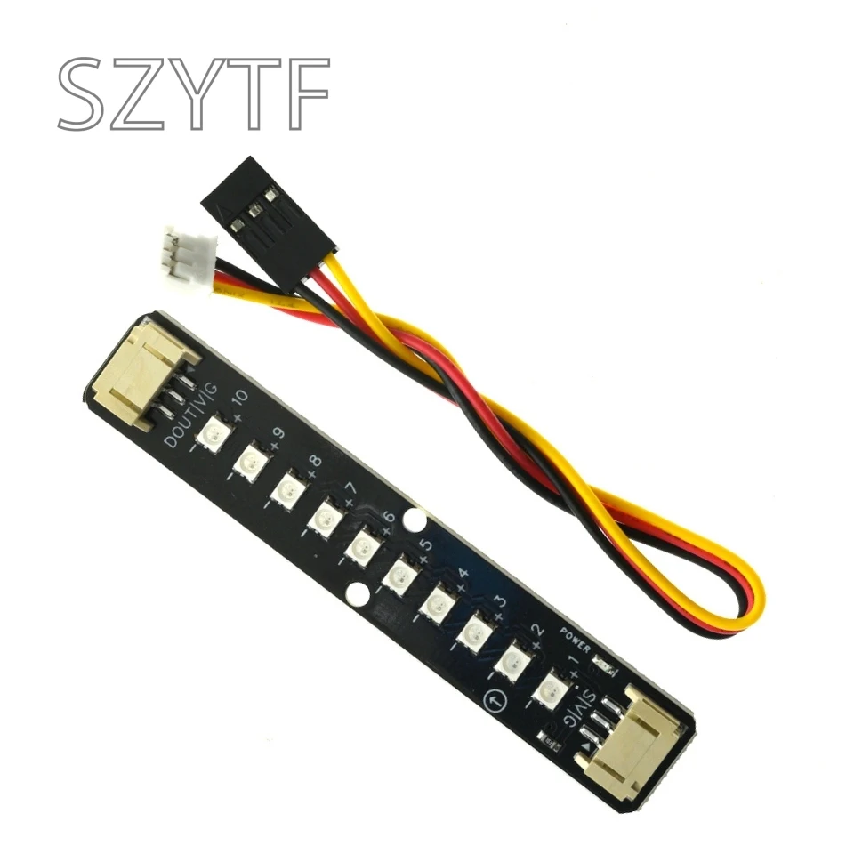 WS2812B Tira de luces LED RGB de 10 bits 5V Tira de luces que cambia de color programable para Arduino ESP32 - imagen 2