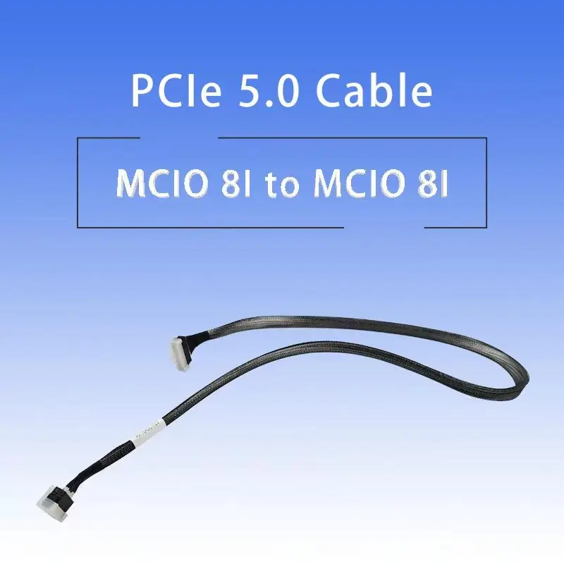 Cable PCIe5.0 de alta velocidad SAS MCIO 8i a MCIO 8i NVMe - imagen 3