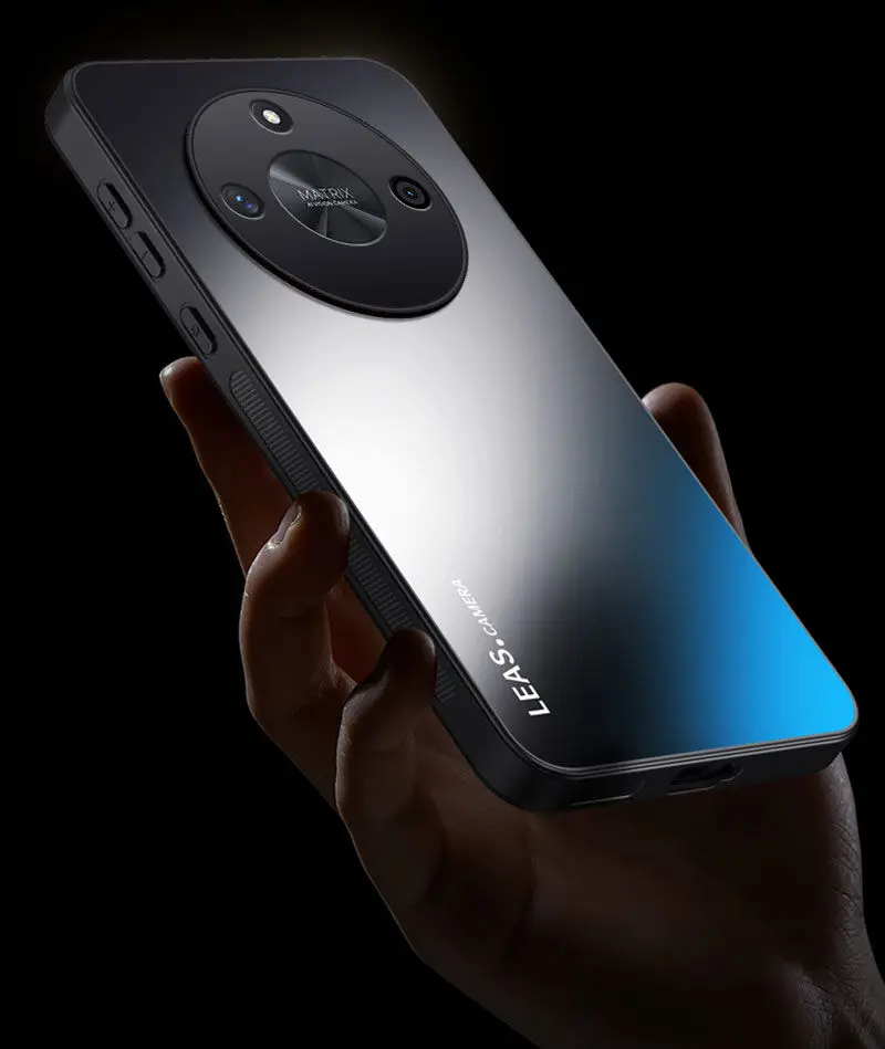 Para Huawei Honor Magic 6 5 Lite funda dura mate con soporte de anillo funda protectora trasera magnética para Magic 5 6 Lite Pro Shell - imagen 2