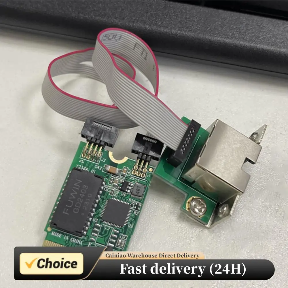 Adaptador Lan M2 RJ45, Chip RTL8125BG, tarjeta de red Gigabit Ethernet M.2, adaptador Ethernet de 2,5G/1000/100Mbps, Mini PCIE