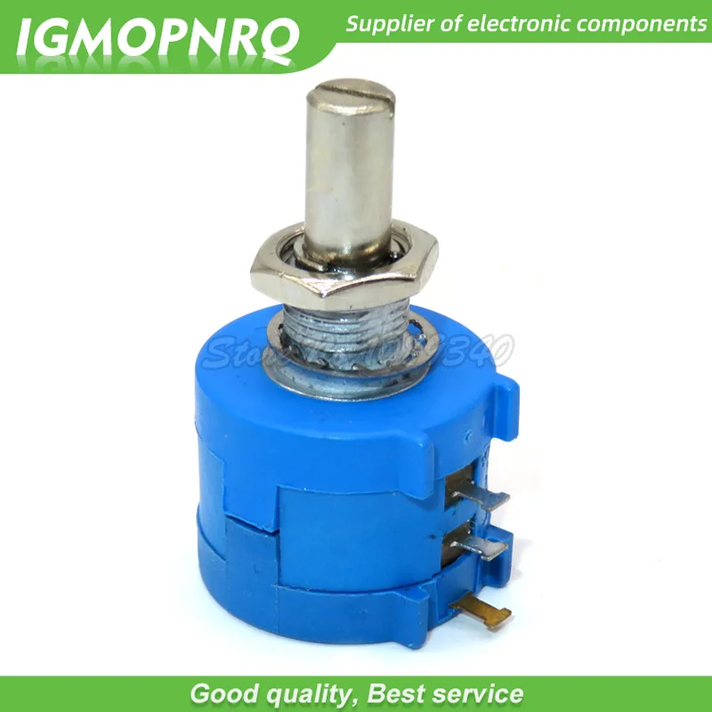 1 Uds 3590S-2-201L 3590S 200ohm 201 3590S-2-201 3590S-201 potenciómetro multivuelta de precisión resistencia ajustable de 10 anillos IGMOPNRQ - imagen 5
