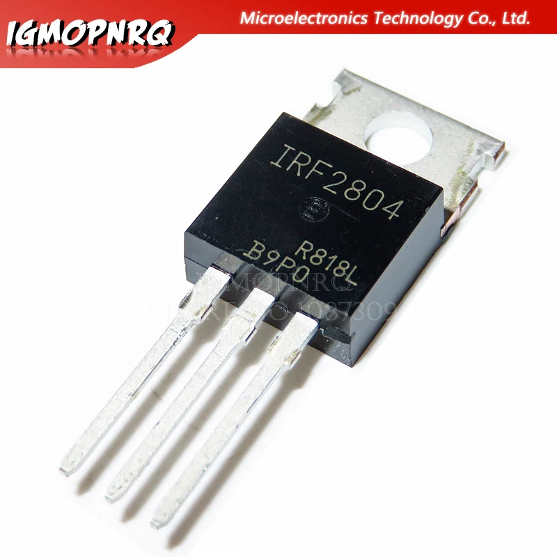 10 piezas IRF2804 n-channel efecto de campo TO-220 nuevo original