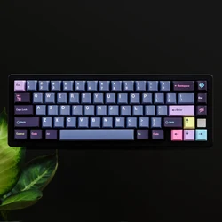 GMK Dracula Teclas PBT Perfil Cereza ISO Enter – Teclado Mecánico