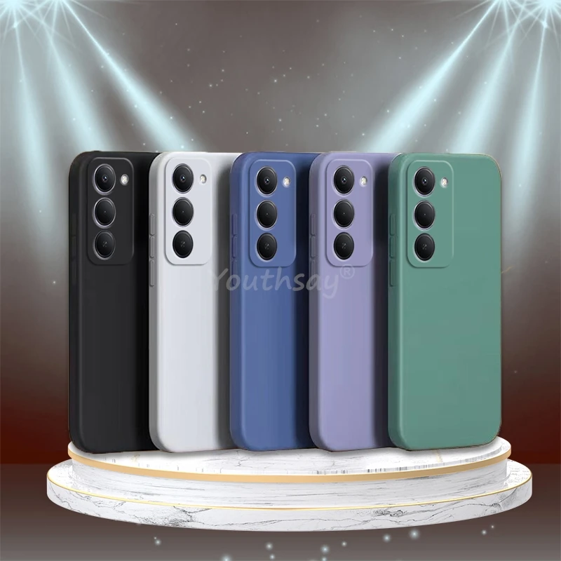 Para Xiaomi Redmi 15 funda de silicona líquida lisa Redmi 15 funda suave TPU anticaída funda protectora de teléfono Redmi 15 cubierta - imagen 2