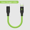 Green straight plug