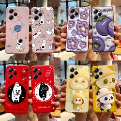 Poco X5 Pro 5G Funda Protectora Pintada Conejo Panda
