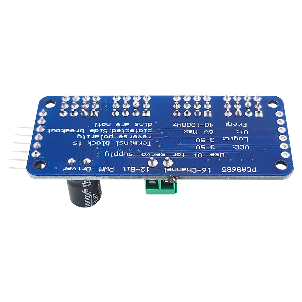 Módulos servo de interfaz I2C IIC de 16 canales PCA9685PW para controlador de servo escudo PWM de 12 bits Raspberry Pi - imagen 4