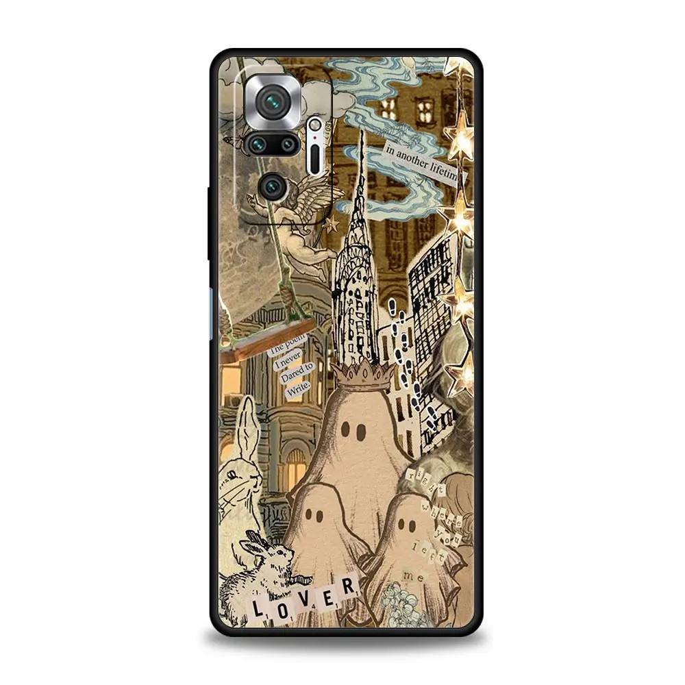 Funda de silicona suave para teléfono Xiaomi Redmi Note 13, 12, 5G, 11, 10 Pro Plus, 4G, 9S, 9, 8, 7, 9T, 13C, 12C, 10C, 9C, 9A - imagen 4