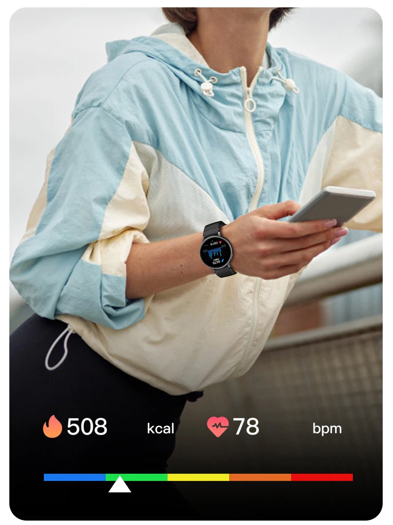 Reloj inteligente con llamada Bluetooth para mujer, relojes de acero con esfera personalizada, rastreador de actividad/deporte para hombre, reloj inteligente con ritmo cardíaco para Android IOS 2025 - imagen 5