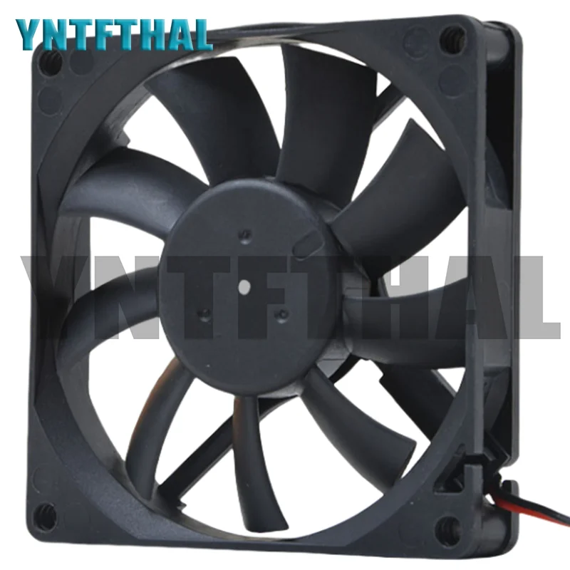 Nuevo 80F4HR DC 12V 0.165A 8015 8CM 80*80*15MM 2 cables ventilador de refrigeración de volumen Gale - imagen 5
