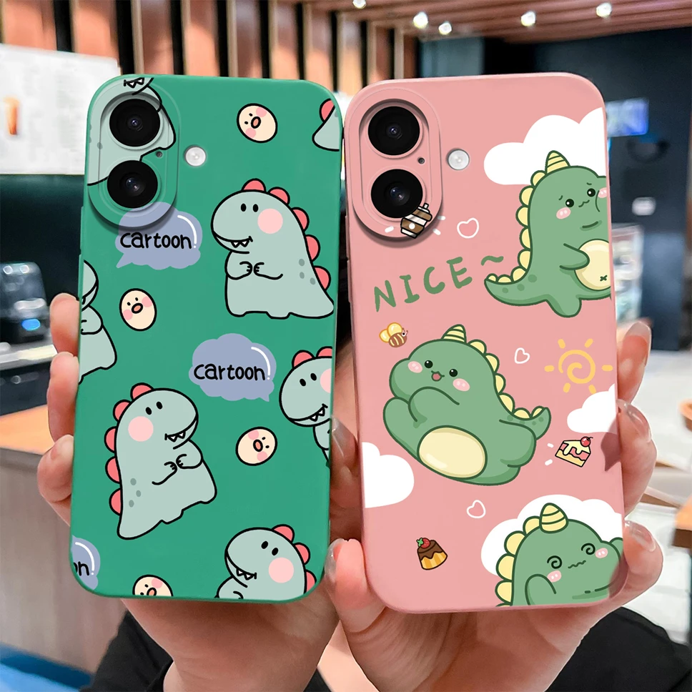 Para iPhone 17 Pro Max 17 Air funda Simple amor corazón patrones alta calidad suave cubierta de teléfono de silicona líquida para iPhone17 parachoques - imagen 3