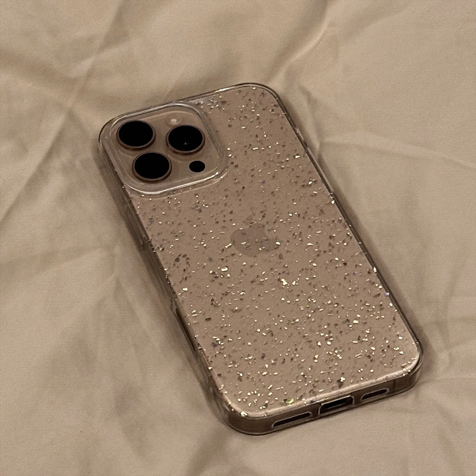 Funda de teléfono con purpurina transparente para iPhone 16 Pro Max 15 14 13 12 11 X Xs XR, funda transparente brillante bonita - imagen 4