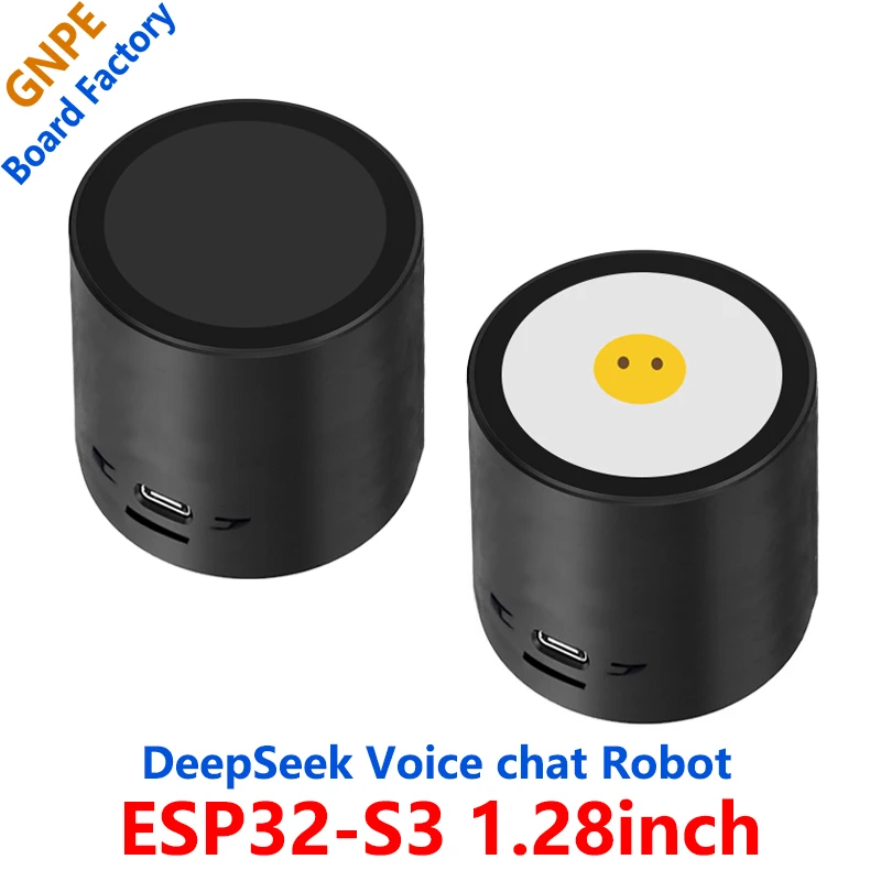 DeepSeek XiaoZhi AI Chat de voz Robot mini caja ESP32-S3 Placa de desarrollo 1,28 pulgadas LCD redondo N16R8 pantalla táctil de 1,28 pulgadas