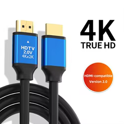 Cable compatible con HDMI V2.0, 1,5 M, 4K, Cable de vídeo HDTV de alta calidad para pantalla de Monitor de ordenador Orange Pi 5 Plus Raspberry Pi 3B +