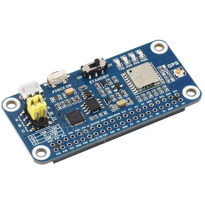 Placa de expansión Raspberry Pi GPS GNSS L76K Beidou (BDS) GLONASS QZSS A-GNSS L76K GPS HAT también para Jeston - imagen 3