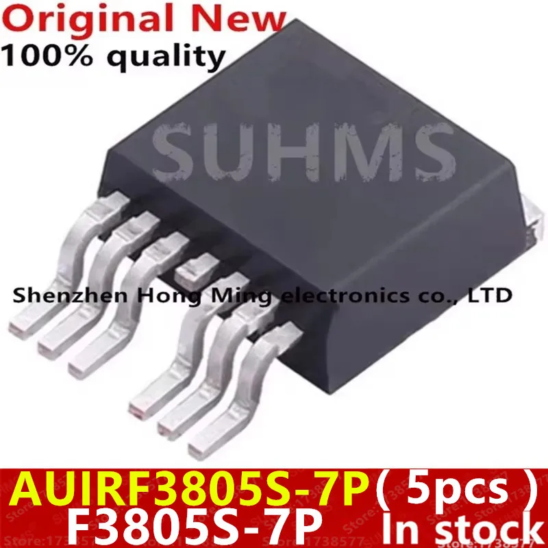 (5 piezas) 100% nuevo AUIRF3805S-7P AUF3805S-7P IRF3805S-7P F3805S-7P TO263-7