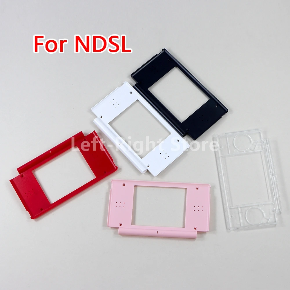 1 Uds. Para NDSL, botón superior, marco de pantalla LCD inferior, carcasa frontal y trasera, carcasa de plástico para consola DS Lite - imagen 3