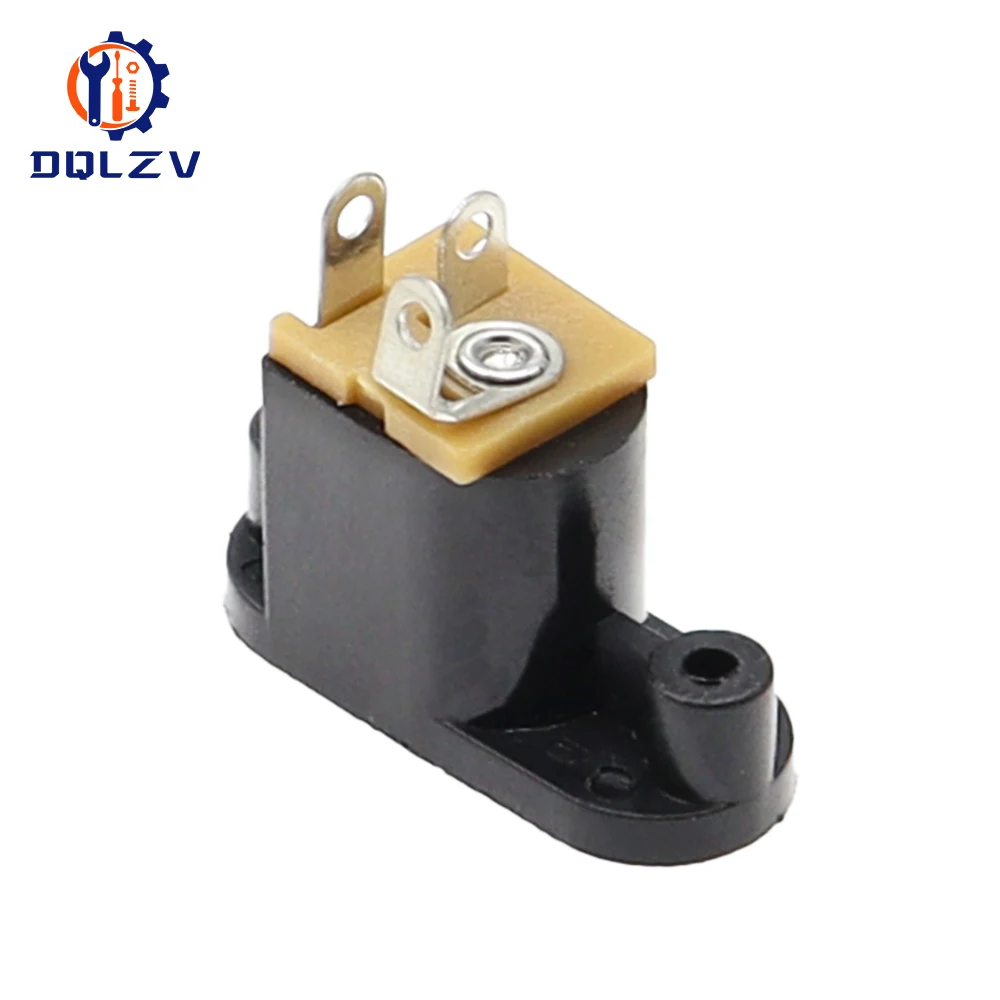 Conector de fuente de alimentación de CC, conector hembra de 5,5x2,1mm, 5,5x2,1mm, adaptador de enchufe Jack de montaje en Panel de 3 pines, DC-018 - imagen 5