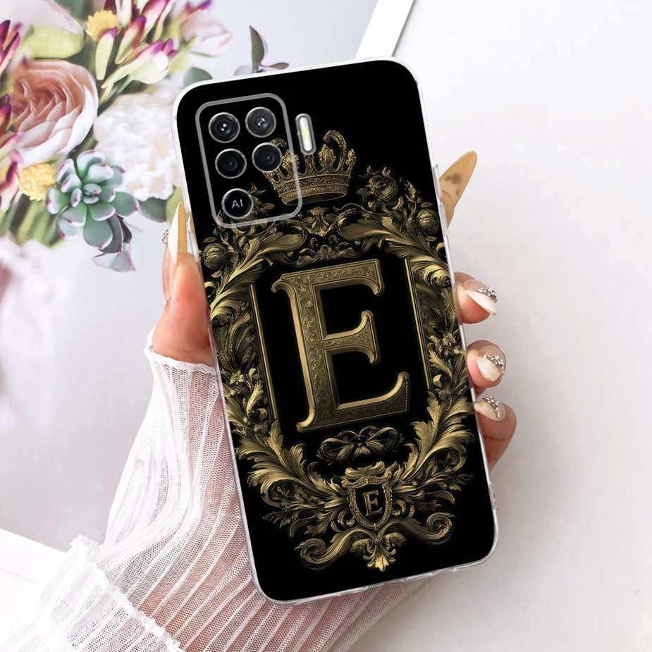 Para Oppo A94 4G funda CPH2203 lindas letras cubierta para Oppo Reno5 Lite Reno 5F funda de silicona suave para Oppo Reno 5Z OppoA94 5G Shell - imagen 4