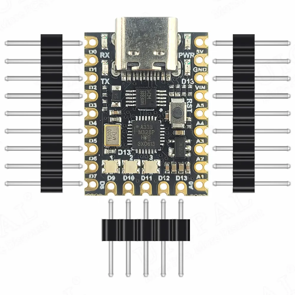 ATmega328P MINI Microcontroller Core Development Board Module for Arduino Nano328P CH340E Type-C 32KB Flash - imagen 2