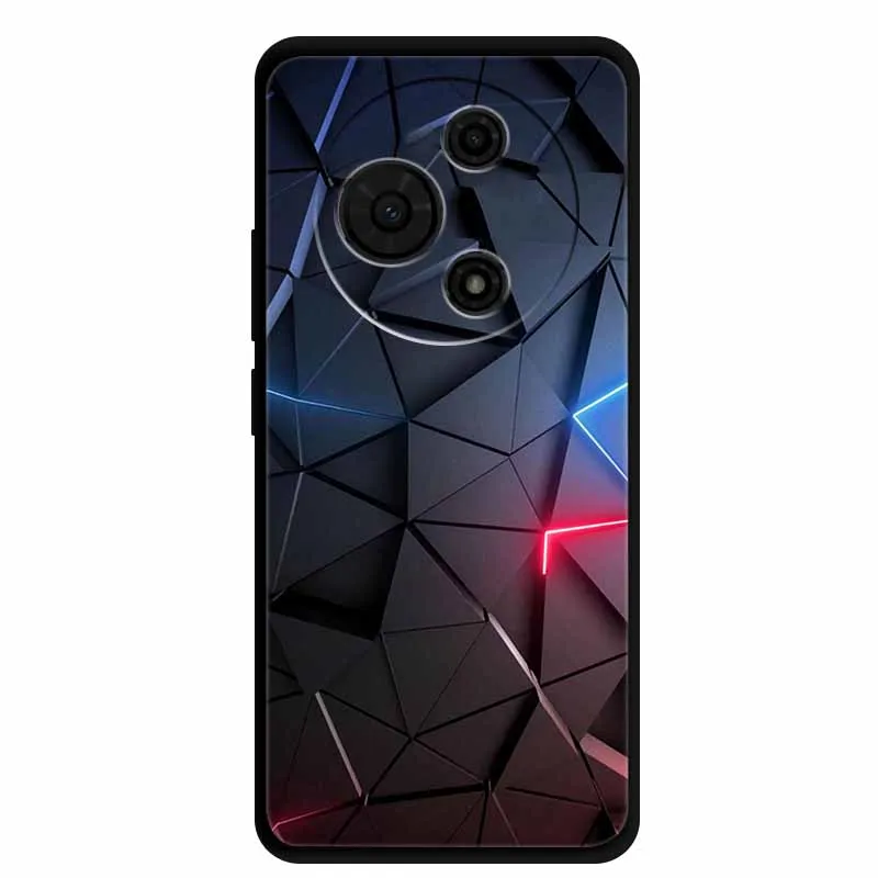 Para TCL 605 Funda TCL605 Funda trasera de silicona negra suave Fundas de dibujos animados para TCL T517D Funda de teléfono TPU Funda 6,7 "Bolsa de Shell nueva Coque - imagen 5