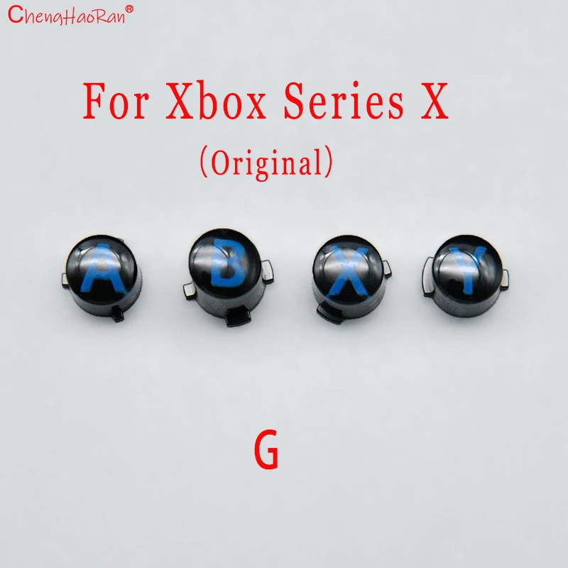 1 Juego de botones para Xbox Series X S controlador de repuesto ABXY Kit de botones originales para XBox One One S Elite1 2Gamepad pieza de reparación - imagen 5