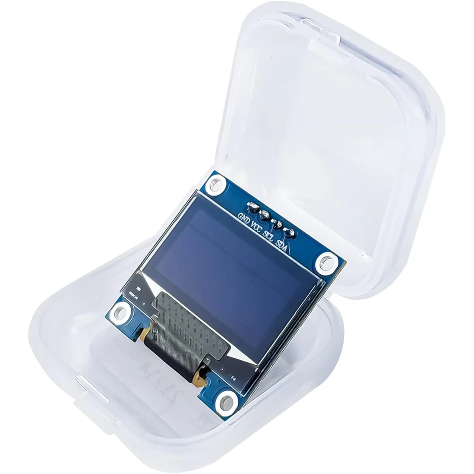 Módulo de pantalla OLED de 0,96 pulgadas para Arduino, I2C, IIC, 128x64, ss-d-1306, 3,3 V-5V, azul/azul, amarillo/blanco, ESP32, ESP8266 - imagen 4