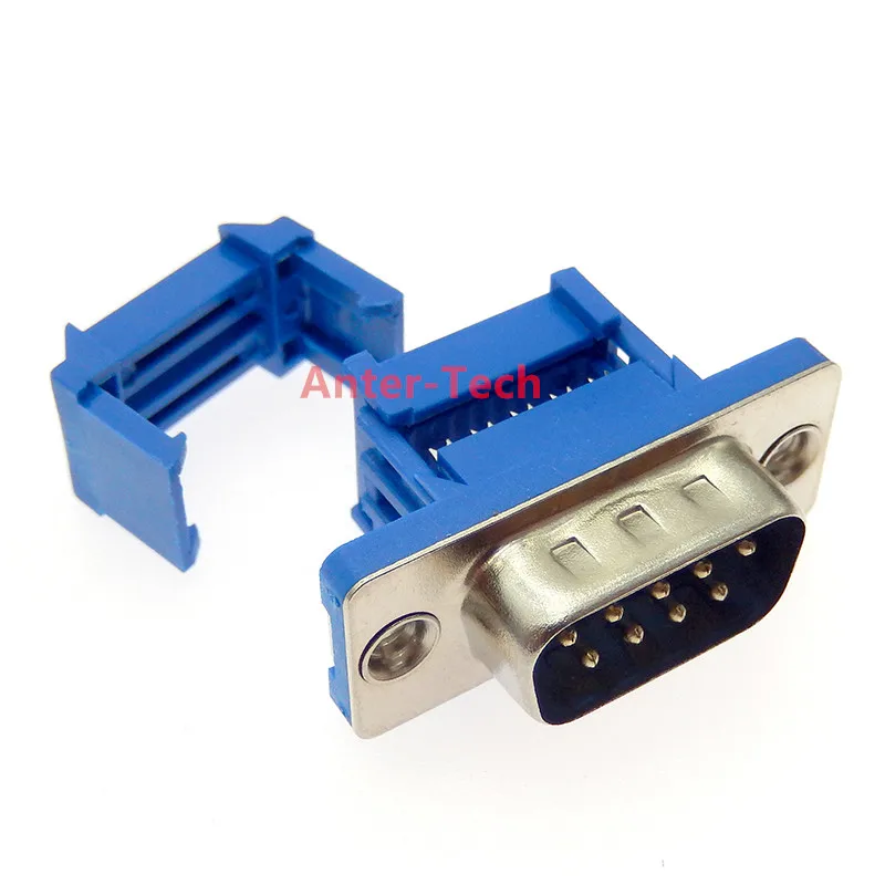 5 uds DB9 DB15 DB25 DB37 DIDC9/DIDC15/DIDC25/DIDC37 conector de puerto serie macho hembra idc tipo de engarzado D-SUB adaptador rs232 - imagen 4