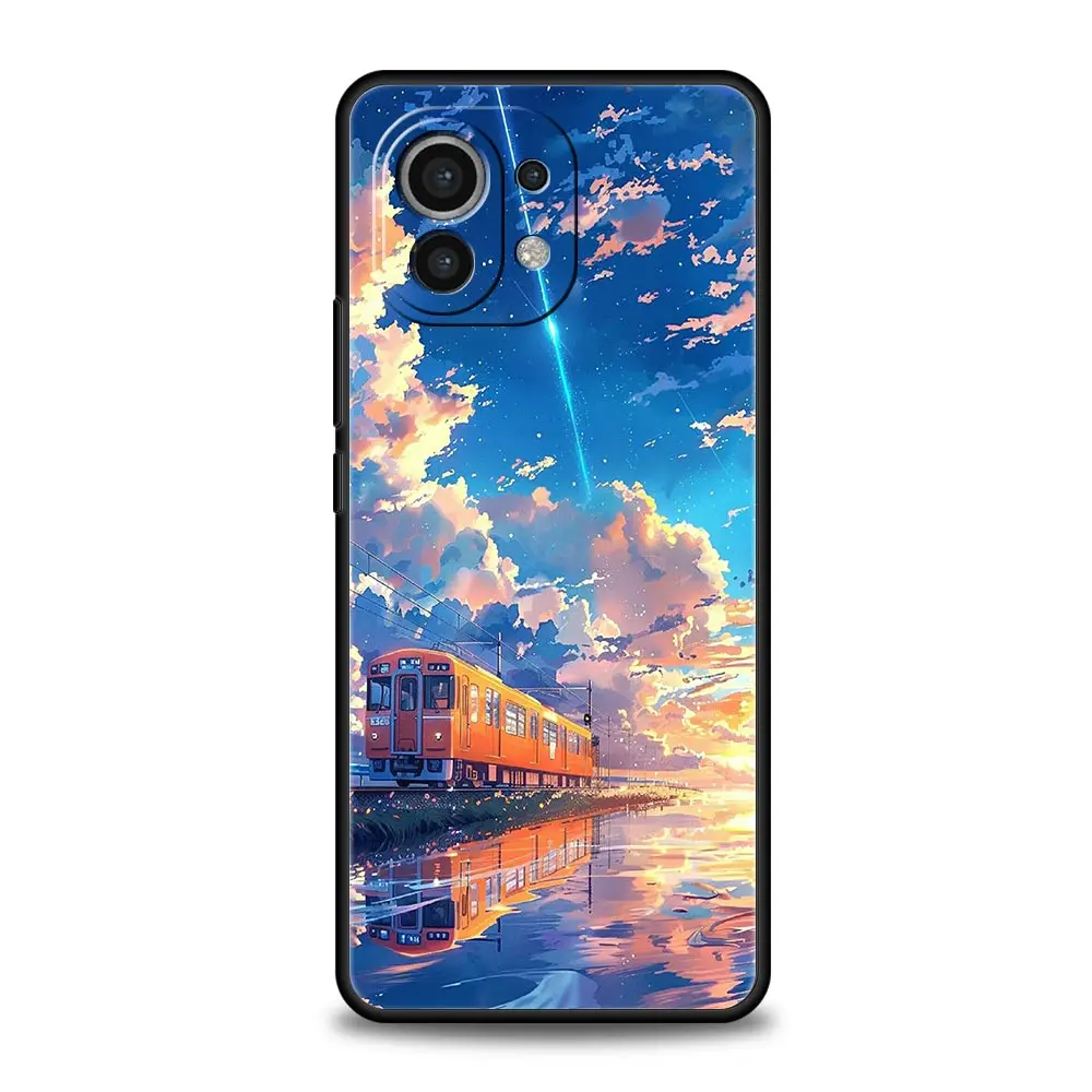 Funda de teléfono para Xiaomi Mi 15 14 14T 13T 12T Pro 12 13 11 Lite 5G 11T X6 X5 Pro funda suave de TPU cielo de dibujos animados - imagen 3