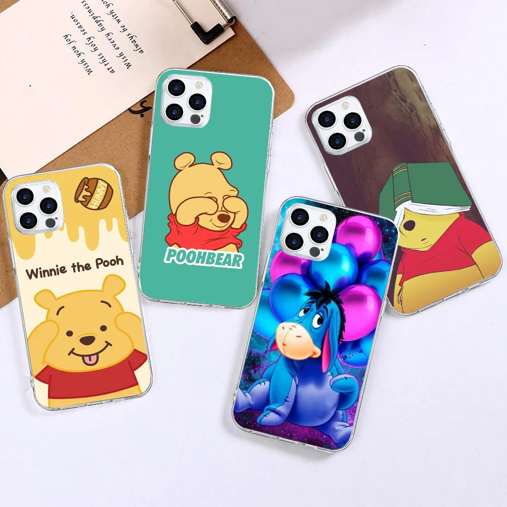 BY-72 Winnie Pooh funda blanda para Moto G5 G5S G6 G7 One Zoom Action Hyper Macro Vision Fusion Play Plus Power - imagen 2