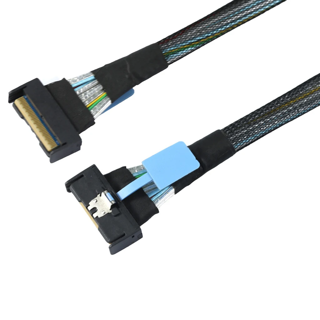 Cable adaptador PCI Express Slimline SAS MCIO SFF-8654 8I 5.0 74P PCIE a MCIO 8654 Línea de conexión - imagen 4