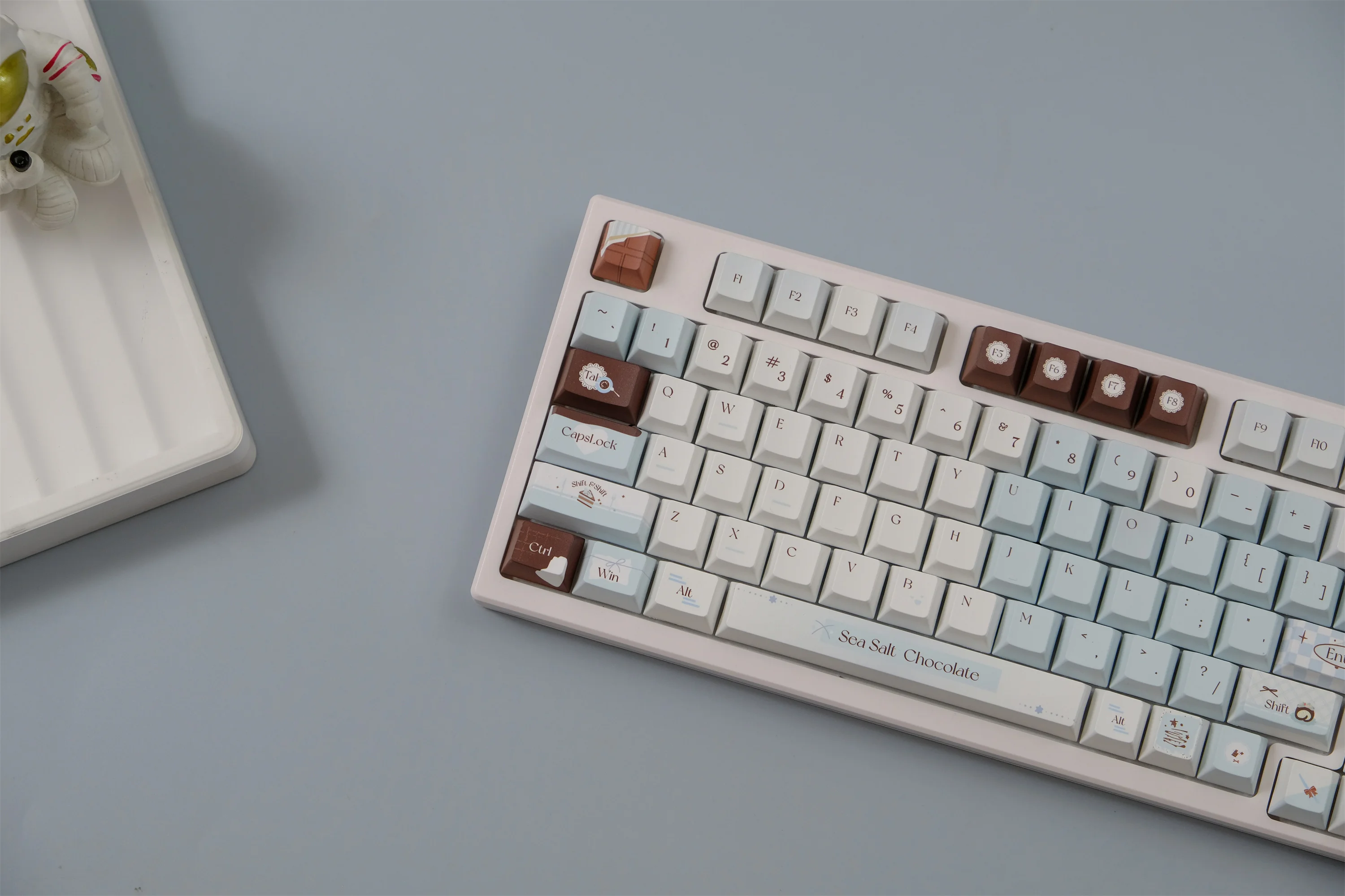 Teclas de Chocolate y sal marina, 151 teclas, Material PBT, perfil de cereza, DYE-SUB personalizado para teclado mecánico CHERRY MX Switch - imagen 2