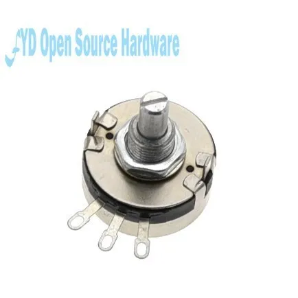 WTH118-1A (2W) potenciómetro de una sola vuelta de carbono 1k 2k2 4k7 10k 22k 47k 100k 220k 470k - imagen 3