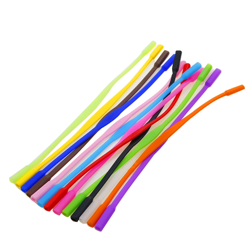 Correa de silicona para gafas de piezas, banda de seguridad para gafas de sol, soporte de cordón, cuerda deportiva, 1 unidad - imagen 4