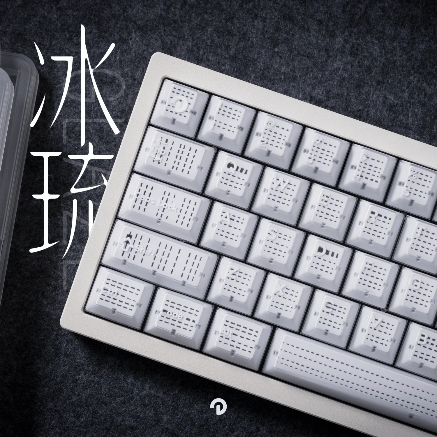 Domikey-teclas esmaltadas con perfil de cereza, teclas retroiluminadas abs de doble disparo para teclado mx poker 87 104 xd64 xd68 BM60 BM65 BM68 BM80