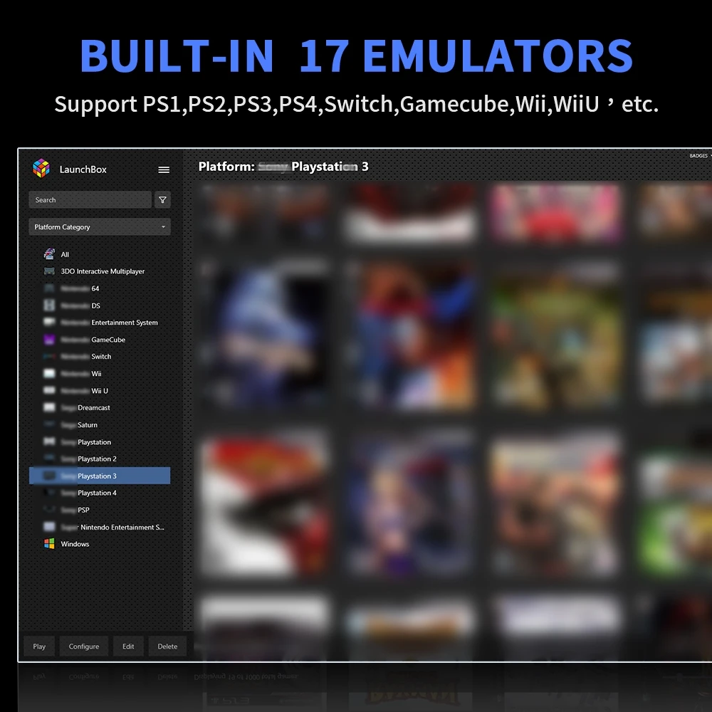 Sistema de lanzamiento, disco duro para juegos de 2TB con más de 4200 juegos para PS4/Wii/PS3/PS2/GameCube/N64/Wiiu/Sega Saturn, HDD para PC/portátil - imagen 2