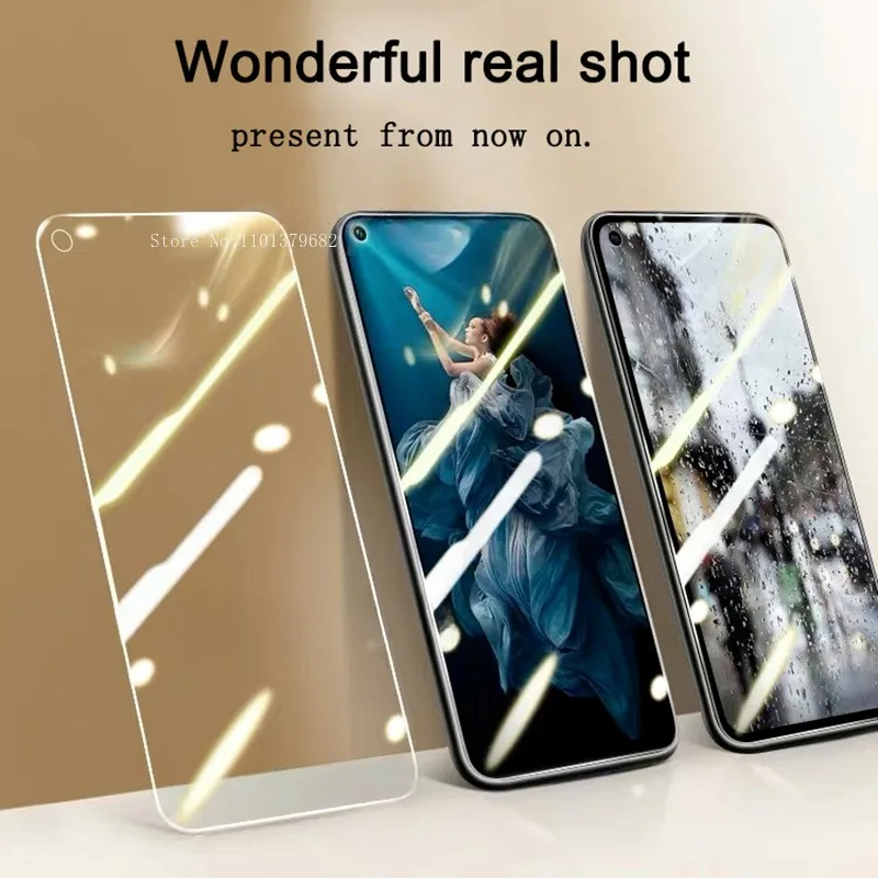 Protector de pantalla de vidrio templado para Huawei Honor 20 30 Pro 20i 20s 10Lite, 3 unidades - imagen 2