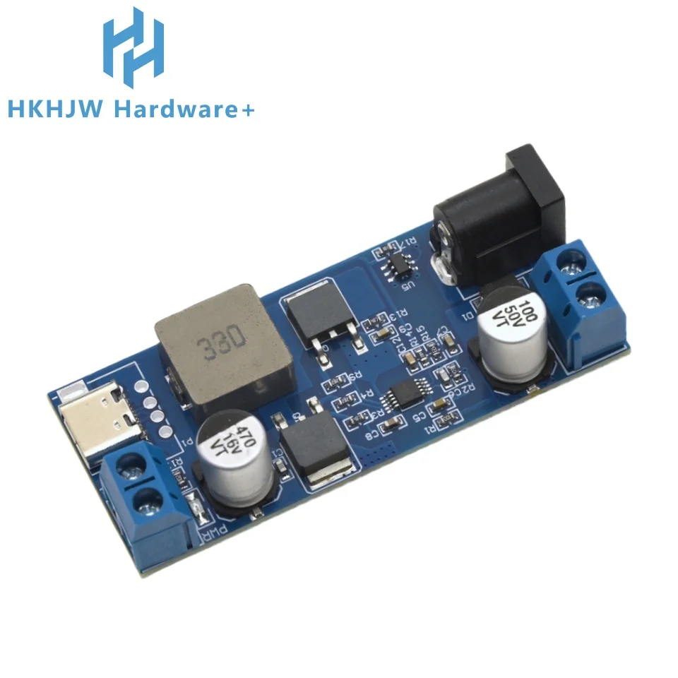 Módulo de fuente de alimentación del convertidor reductor DC-DC 24V/12V a 5V 5A – Módulo reductor de alta eficiencia mejor que LM2596S