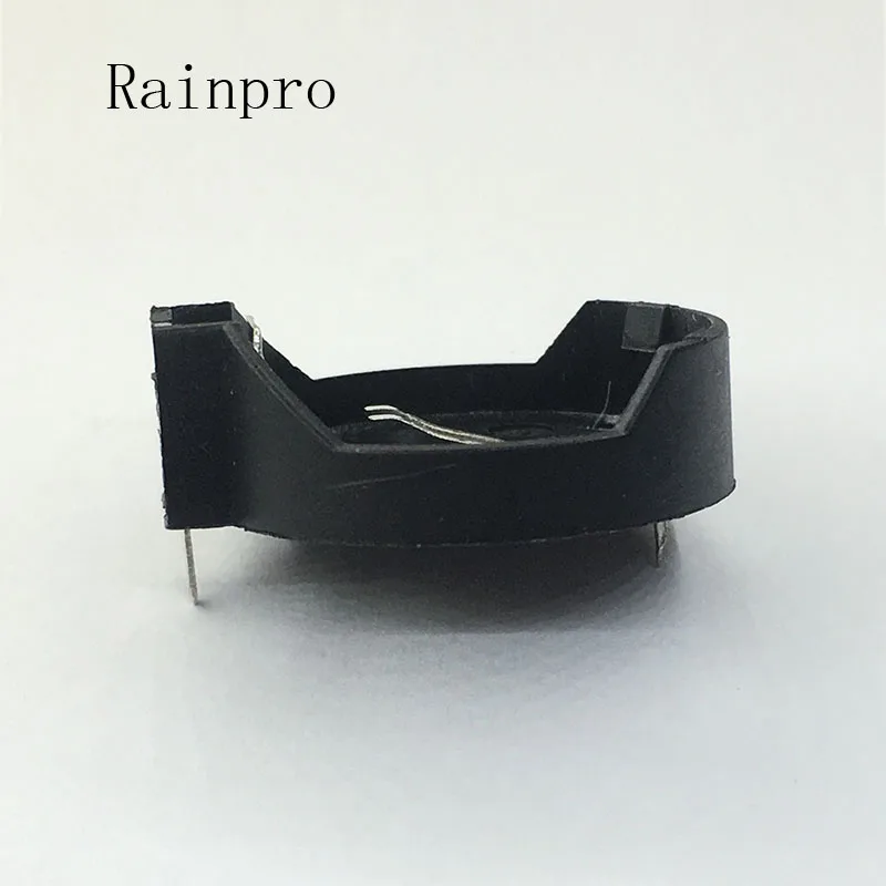 10 unids/lote CR2032 CR2025 BS-2-1 soporte de batería 2032 soporte de pila de botón funda de enchufe - imagen 2