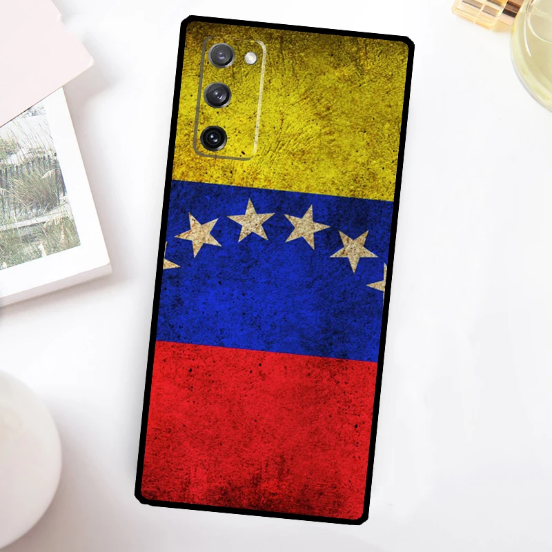 Funda Venezuela Venezuelan con bandera para Samsung Galaxy S24 Ultra S21 S22 S23 Plus S20 FE S8 S9 S10 Note 10 20 Ultra - imagen 5