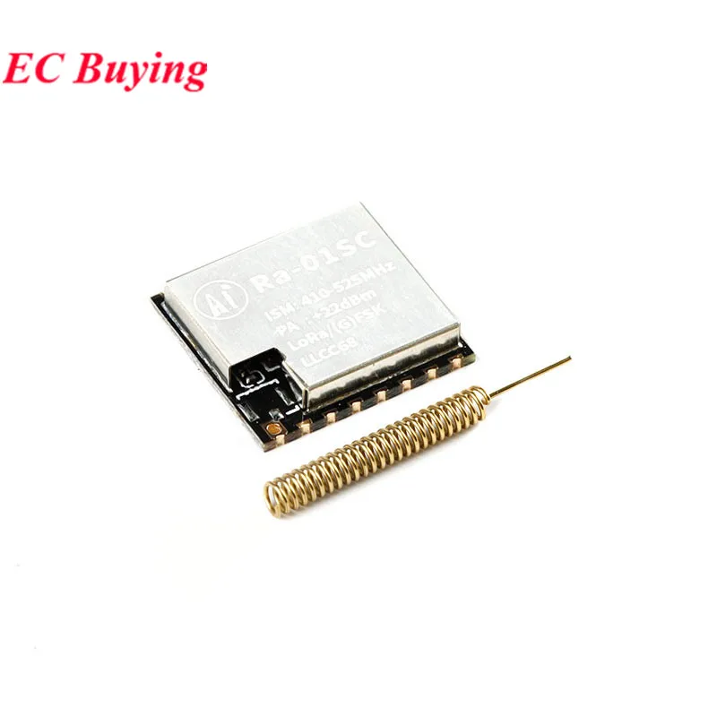 Ra-01SC Ra-01SCH-P Ra-01SC-P LoRa espectro extendido RF módulo inalámbrico radiofrecuencia 433Mhz 868MHz SPI LLCC68 antena de resorte - imagen 3