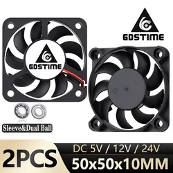 Gdstime Ventilador Axial 50mm – Rodamiento Bolas PC
