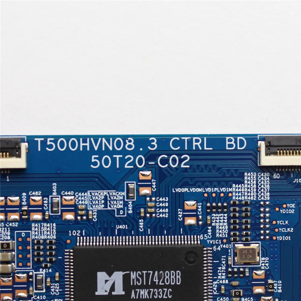 Carte logique T500HVN08.3 CTRL BD 50T20-C02 pour Samsung 50 pouces, carte de test professionnelle dans la télévision - imagen 2