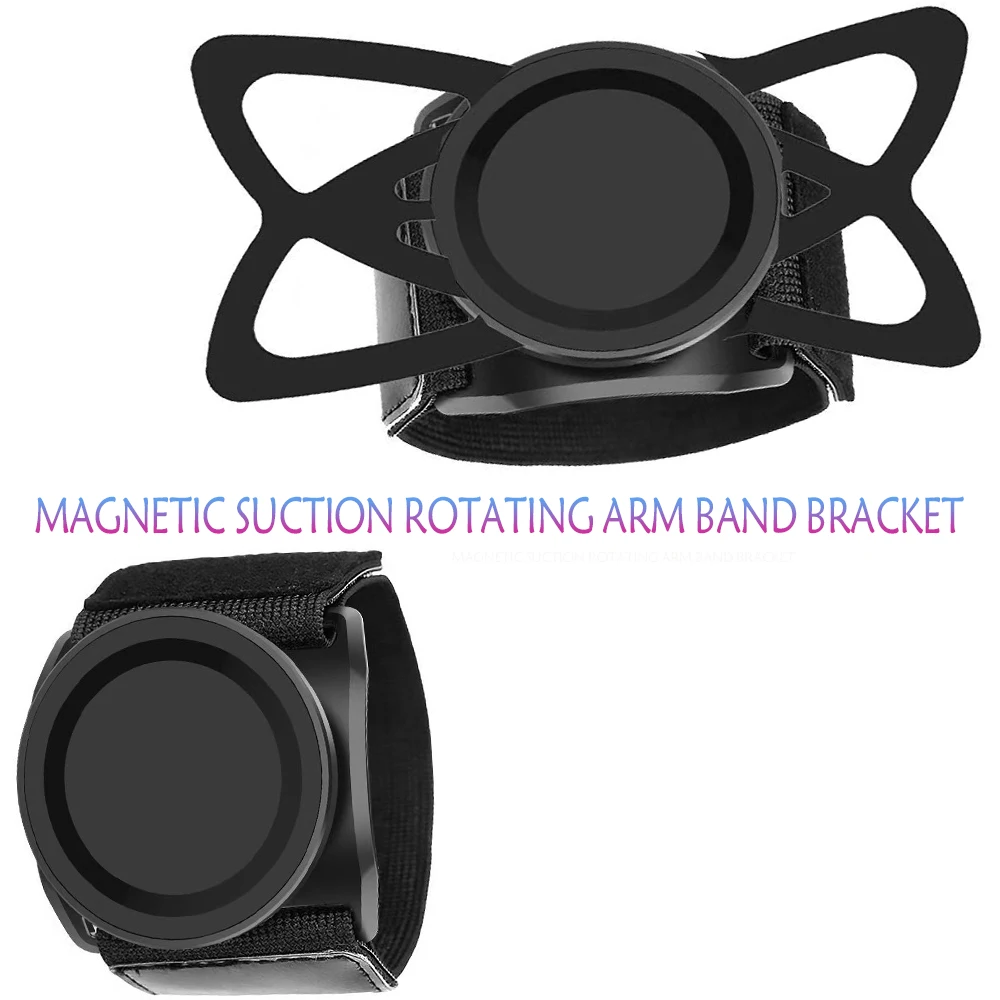 Brazalete pulsera soporte para teléfono móvil correa de muñeca magnética soporte de montaje para teléfono para iPhone 16 MagSafe Xiaomi para ciclismo senderismo gimnasio