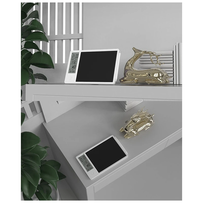 Calendario Electrónico multifunción, tablero de escritura a mano LCD, adorno de escritorio para oficina, oferta - imagen 3