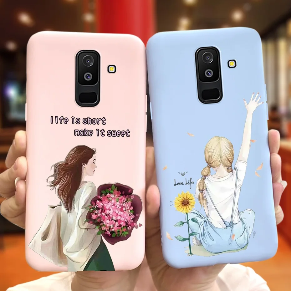 Funda para Samsung Galaxy A6 + (2018), SM-A605G / A6 (2018), SM-A600F, moderna, suave, de silicona, para Samsung A6 Plus 2018 - imagen 5